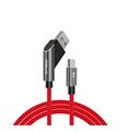 Hytech HY-X215 3A Micro Usb 1m Kırmızı Data + Sarj Kablosu Cep Telefonu Aksesuarları