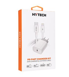 Hytech HY-XE40PD PD Kablo Seti 1PD 20W Hızlı Ev Şarj Adaptör Cep Telefonu Aksesuarları