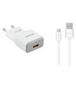 Hytech HY-XQ30 Micro Usb QC 2.0 Quick Charge 2.1A 5V-9V-12V Kablo + Ev Şarj Adaptör