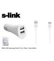 S-link SMG-490 1000ma Note 3 Şarj Kablo Araç Data Şarj Kablosu