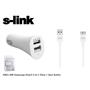 S-link SMG-490 1000ma Note 3 Şarj Kablo Araç Data Şarj Kablosu
