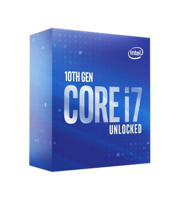Intel Core i7 10700K Soket 1200 3.8GHz 16MB Önbellek 8 Çekirdek 14nm İşlemci Box UHD630 VGA (Fansız)