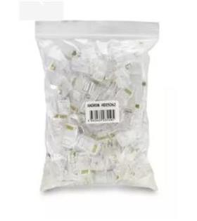 Hadron Hdx5062 Cat5 Konnektör Ez Rj45 Delikli 100Lü Paket Şeffaf