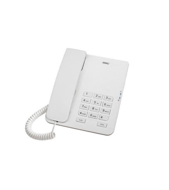 Karel Tm140 Beyaz Analog Masa Üstü Kablolu Telefon