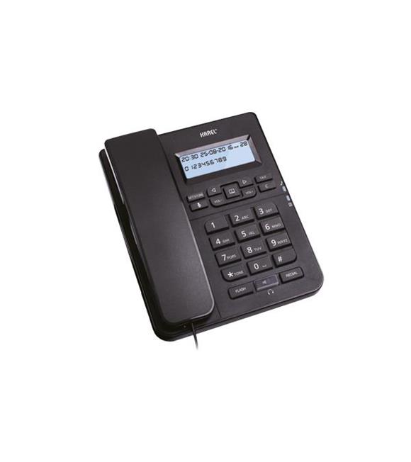 Karel TM145 Siyah Kulaklıklı Ekranlı Masa Üstü Telefon