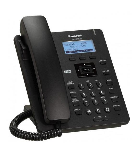 Panasonic KX-HDV130 IP Siyah Sıp Masa Üstü Telefon