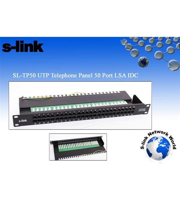 S-link SL-TP50 50 Li Utp Portlu Telefon Paneli