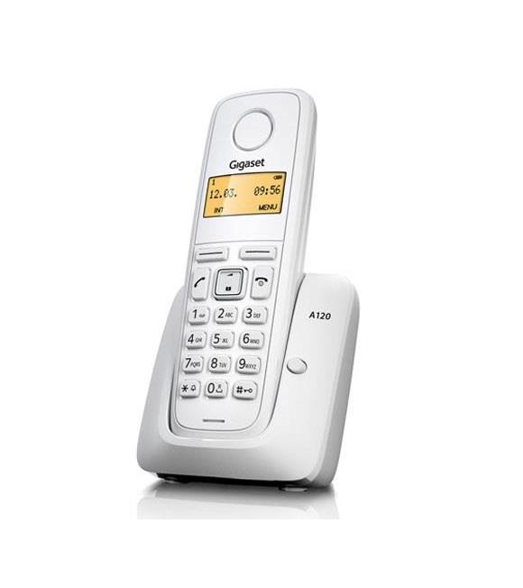 Gigaset A120 Beyaz Telsiz Dect Telefon Işıklı Ekran