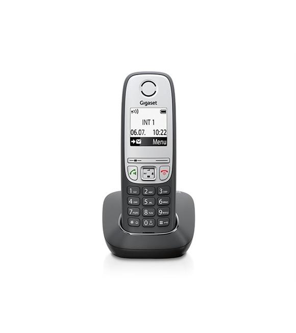 Gigaset A415 Siyah Telsiz Dect Telefon 100 Rehber Handsfree Işıklı Ekran