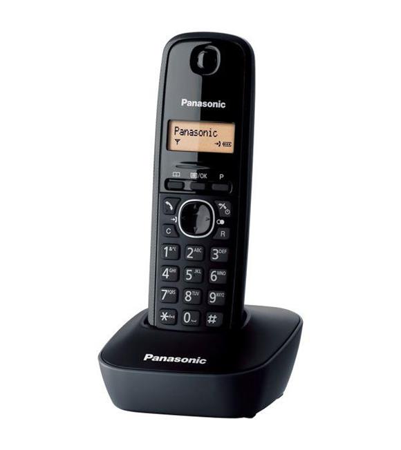 Panasonic KX-TG1611 Siyah Telsiz Dect Telefon 50 Rehber_1