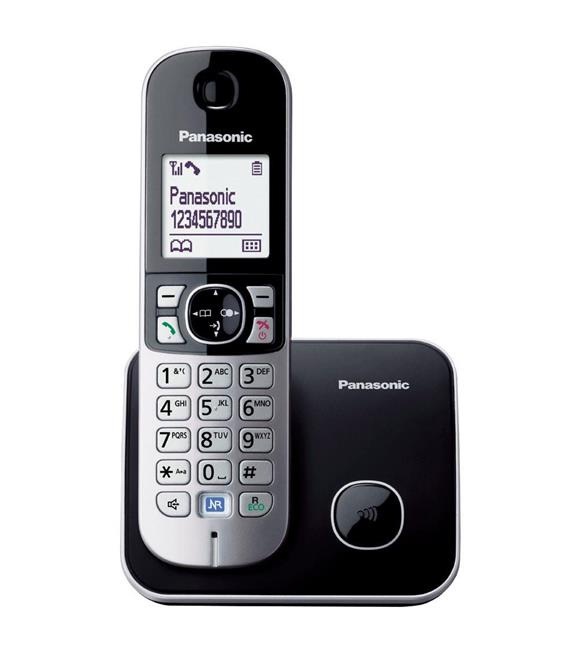 Panasonic KX-TG6811 Siyah Telsiz Dect Telefon Elektrik Kesintisinde Konuşabilme