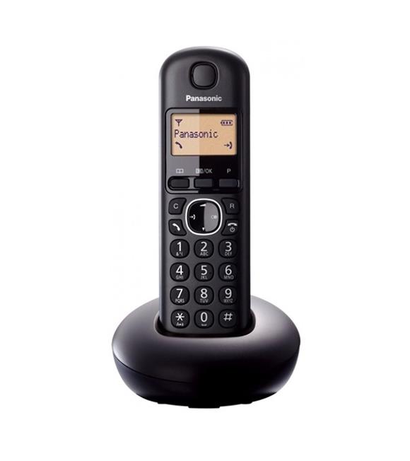 Panasonic KX-TGB210 Siyah Telsiz Dect Telefon Işıklı Tuş Takımı