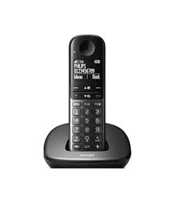 Philips XL4901DS Telsiz Dect Telefon 1.9" Ekran Eller Serbest Konuşla Siyah Arka Işık-Tuş Takımı