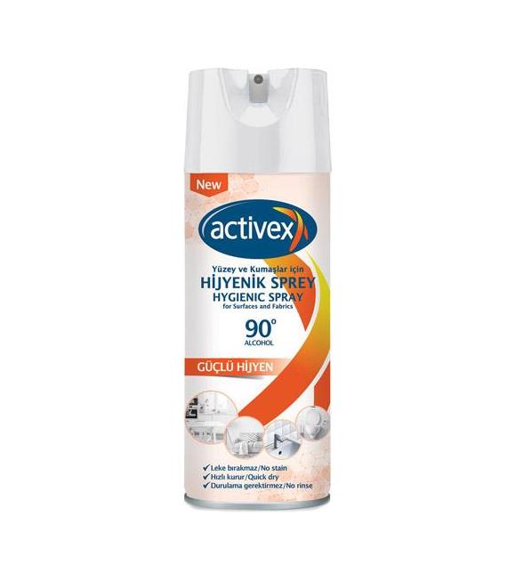 Activex Hijyenik Kumaş ve Yüzey Spreyi 400ml