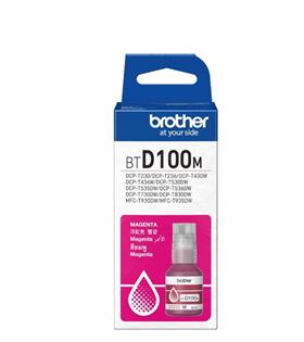 Brother BTD100M Magenta Kırmızı 5.000 Sayfa Şişe Mürekkep DCP-T430-T530-T730-T830  MFC-T930-T935