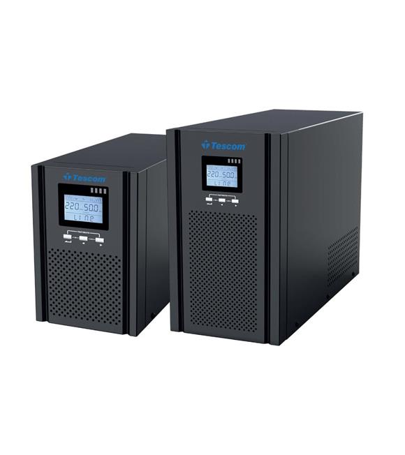 Tescom Teos+ 1 kVA (2x 7AH) 1F-1F On Line 4-8dk