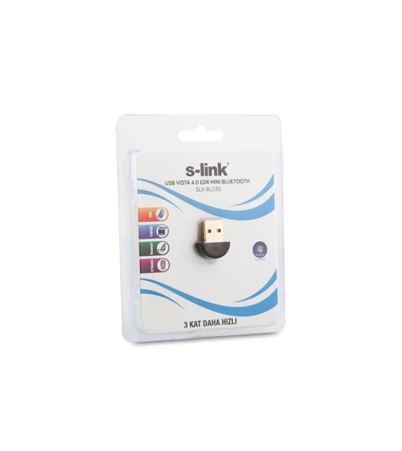 S-link SLX-BL036 Usb 4.0 Versiyon Mini Bluetooth Alıcı_1
