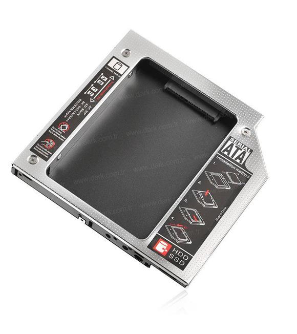 Dark DK-AC-DSOSD9  StoreX X.Tray(9.5mm)Notebook Sürücü Sata Disk Yuvası Dönüştürücü_1