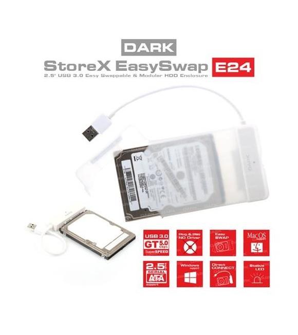 Dark DK-AC-DSE24U3 torex E24 2.5" USB 3.0 SATA