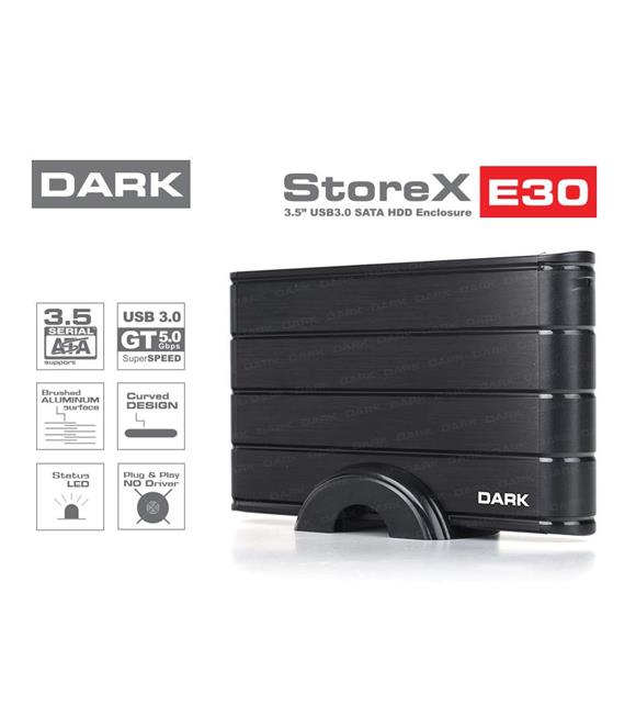 DARK DK-AC-DSE30U3 STOREX 3.5" USB 3.0 SATA Alum