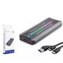 HADRON HDX1775 SSD KUTU TYPE-C3.1 + USB3.0 NVME M2 CHIP RTL9210 SİYAH