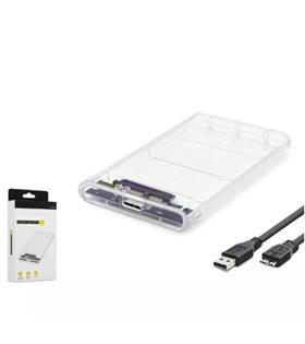 HADRON HDX1760 HDD KUTU USB3.0 PLASTİK SATA 2.5" TRANSPARENT