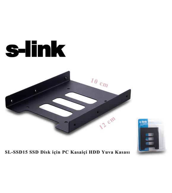S-link SL-SSD15 Ssd Disk İçin Pc Kasa içi Hdd Yuva Kasası 2,5"-3,5"