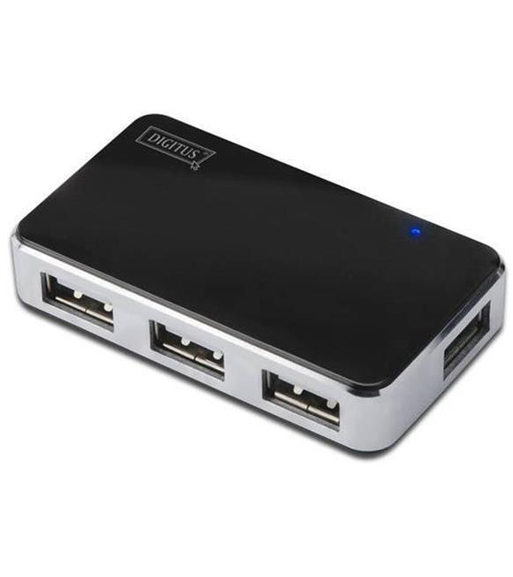 Digitus DA-70220 4 PORT 2.0 SİYAH USB ÇOKLAYICI