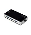 Digitus DA-70231 4 PORT 3.0 SİYAH USB ÇOKLAYICI