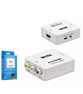 HADRON HDX1282 HD VIDEO CONVERTOR AV (IN) TO HDMI (OUT) BEYAZ