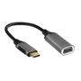 S-link Swapp SW-U5145 Gri Metal Type-C to VGA Adaptör