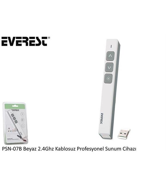 Everest PSN-07B Beyaz 2.4Ghz Kablosuz Profesyonel