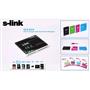 S-link SLX-A74 Usb 2.0 İnce Tasarım Siyah Kart Oku