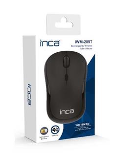 INCA IWM-289T Wireless +Şarjlı Sessiz Mouse Siyah