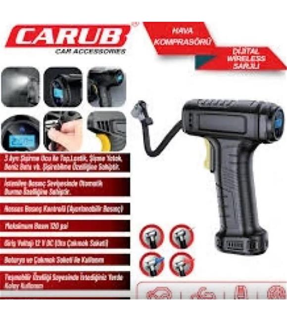 Carub Hava Kompresörü Dijital Şarjlı 60w 2491331