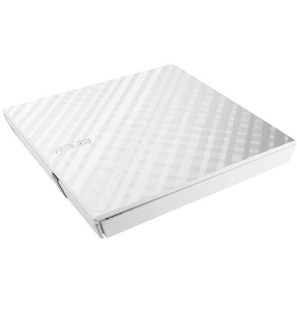Asus Sdrw-08D2S-U Lıte 8X Harici Dvdrw Slim, Beyaz Dvd Yazıcı Writer_1