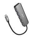 S-link SWV-USBC030 HDMI 4K 30Hz Gri Metal Type-C to 3-USB3.0 6 in 1 1xPD Şarj, 1xUSB-C Adaptör Kategori Dışı