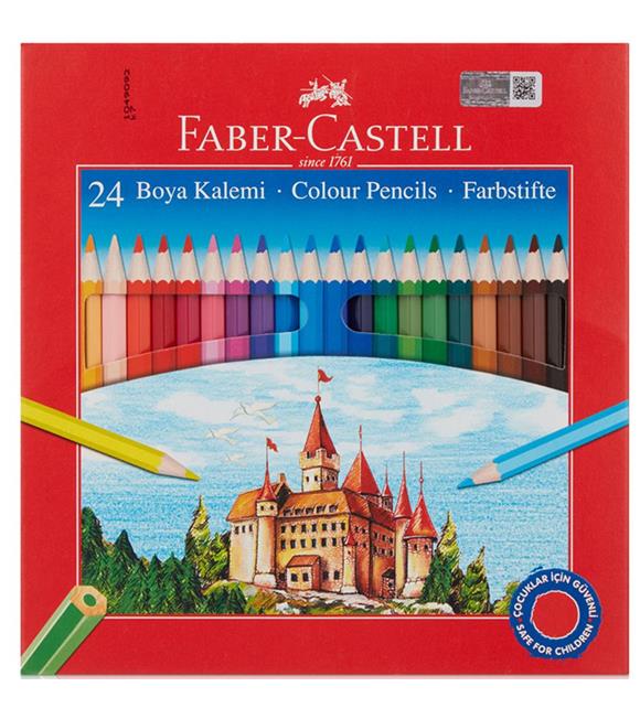 Faber-Castell Kuru Boya Karton 24 Renk 5171 116324