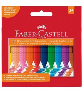 Faber-Castell Mum Boya Grıp Jumbo 12 Renk 5281 122540