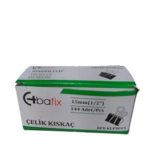 Bafix Kıskaç (Klips) Çelik 15 MM Bfx-Klps015