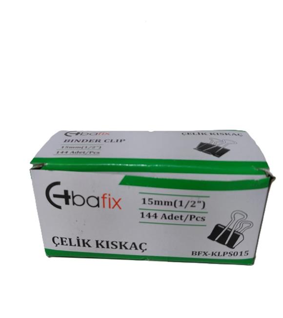 Bafix Kıskaç (Klips) Çelik 15 MM Bfx-Klps015