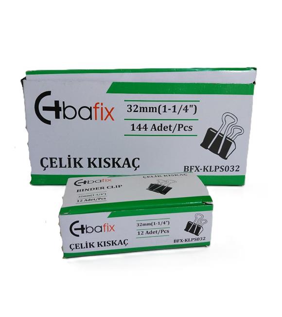 Bafix Kıskaç (Klips) Çelik 32 MM Bfx-Klps032