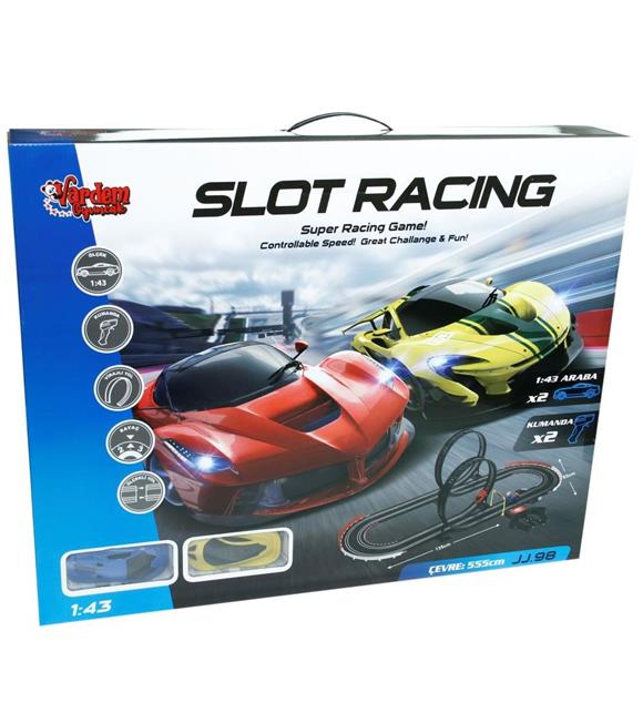 Vardem Oyuncak Pilli 2 Araçlı Yarış Seti 1:43 VRD-JJ.98-1