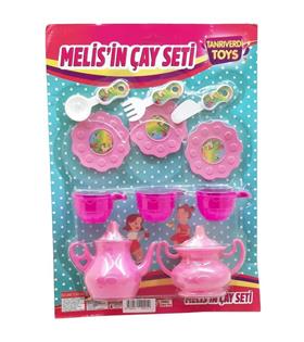 Asya Oyuncak Orta Boy Kartela Çay Seti SMK021