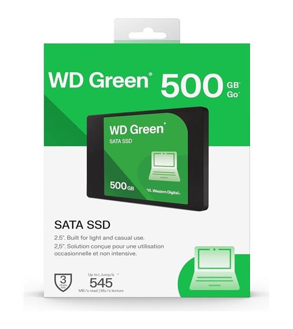 Wd 500GB Green 545-465MB-S Sata 3.0 WDS500G5G0A Ssd Harddisk