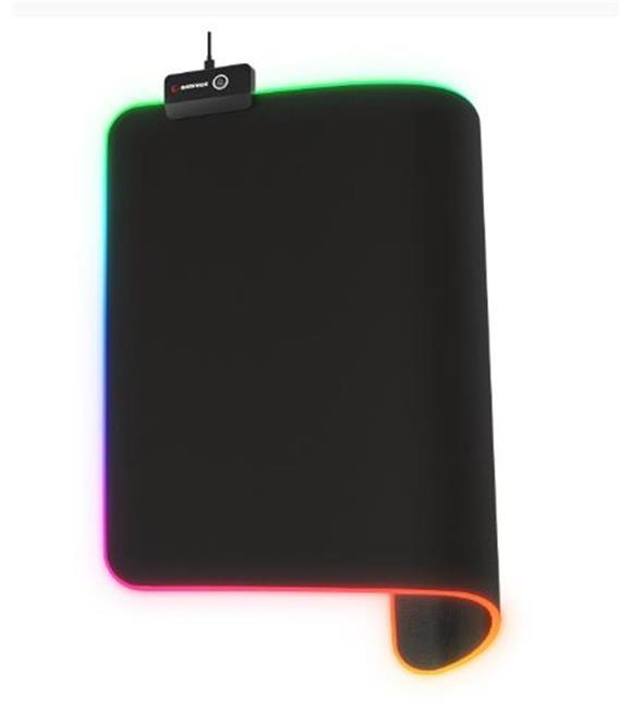 Rampage BLITZ RGB M (MP-23) Siyah 252-328-3mm RGB Ledli Gaming Mouse Pad