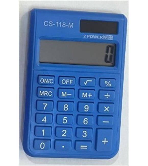 CSL CS-118-M Mavi 8 Hane Cep Tipi Hesap Makinesi