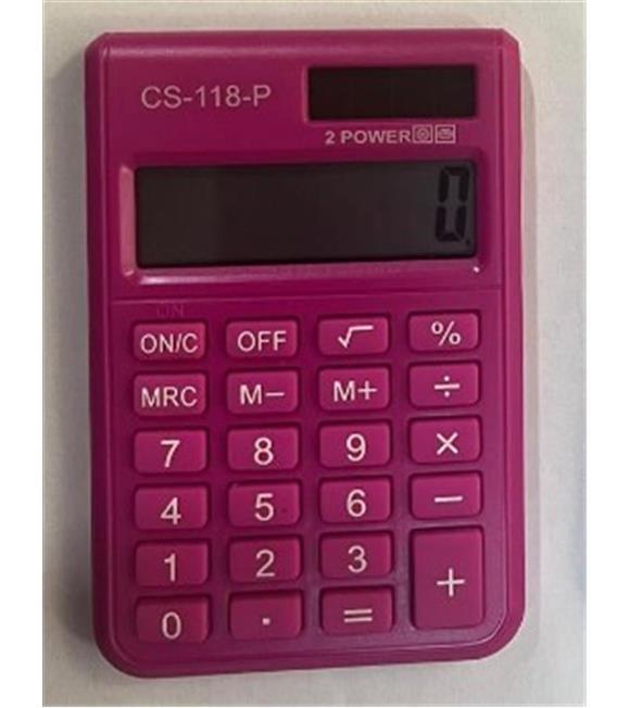 CSL CS-118-P Pembe 8 Hane Cep Tipi Hesap Makinesi