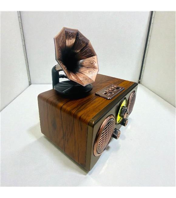 Everton Rt-748  Bluetooth Fm-Usb-Tf-Aux  Şarjlı Nostaljik Radyo