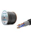 Nodar Nd2000 Utp Cat6 Dışmekan Kablo 23Awg Çift Pvc 4P- 1-0.50Mm Cca 305M Siyah